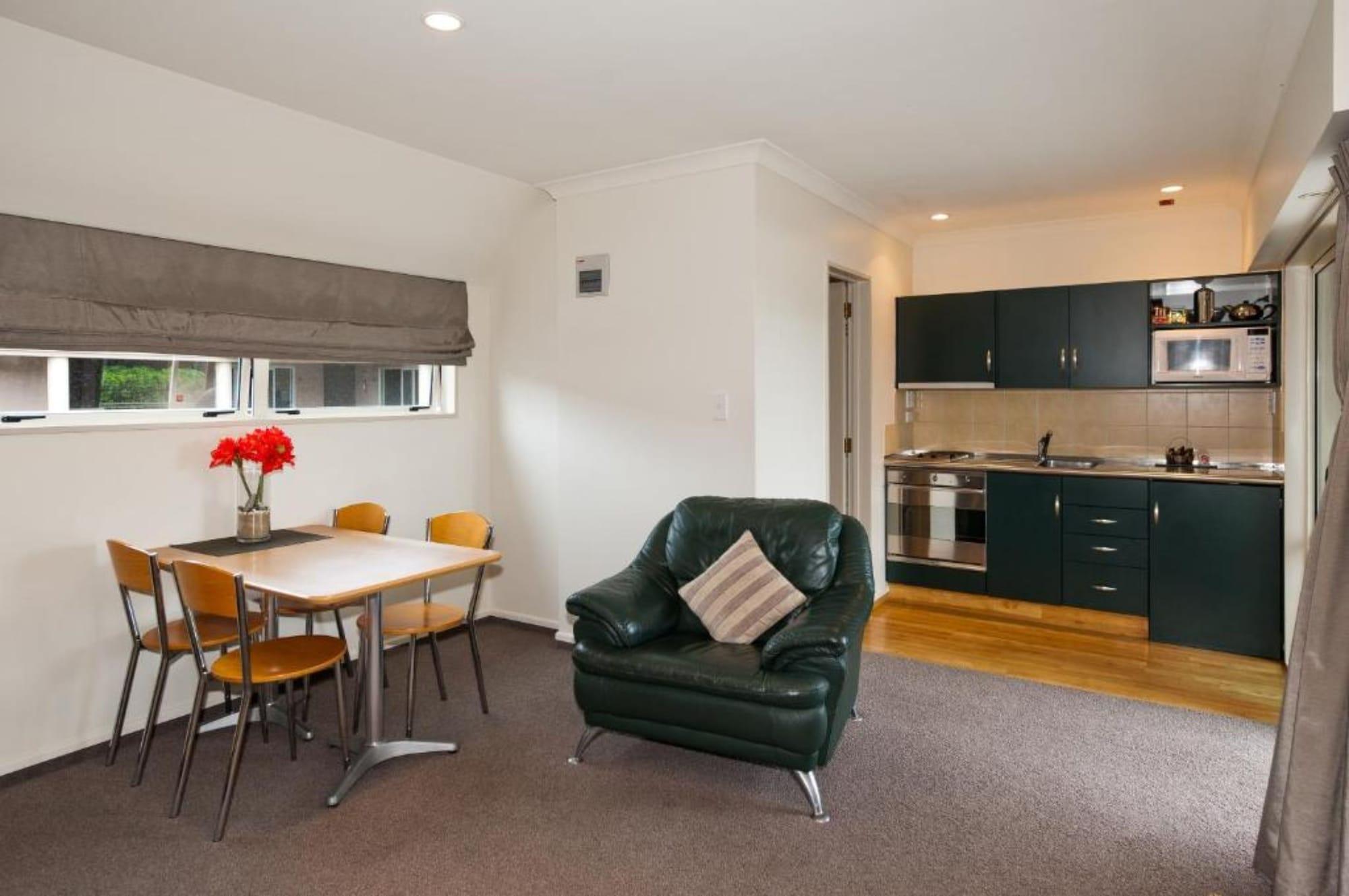 科伦坡城市 基督城 外观 照片 A one-bedroom apartment at the University of Waikato's accommodation village